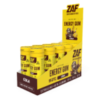 ZAF Caffeine Energy Gum, Cola, retail display carton