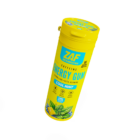 ZAF Caffeine Energy Gum, Cool Mint tube, angled view