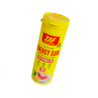 ZAF Caffeine Energy Gum, Watermelon tube, angled view